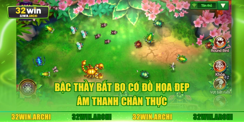 Bậc Thầy Bắt Bọ có đồ họa đẹp, âm thanh chân thực